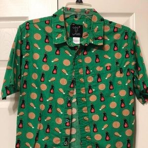 Golf Wang waffle/chicken button up!!!!! 🧇